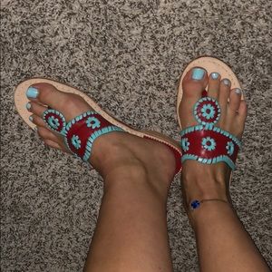 Jack Rodgers custom sandals